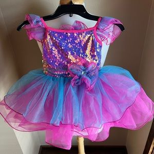 Blue/Pink Tutu Dress